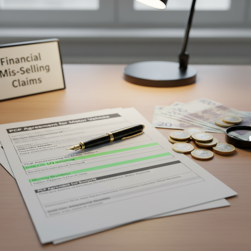 Car finance claim documents